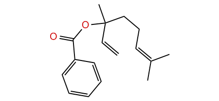 3,7-Dimethyl-1,6-octadien-3-yl benzoate